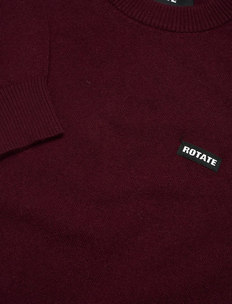 ROTATE Birger Christensen - Basic Crewneck sweater - tröjor - zinfandel - 5