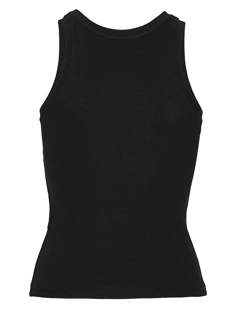 ROTATE Birger Christensen - BASIC TANK TOP - linnen - black - 2