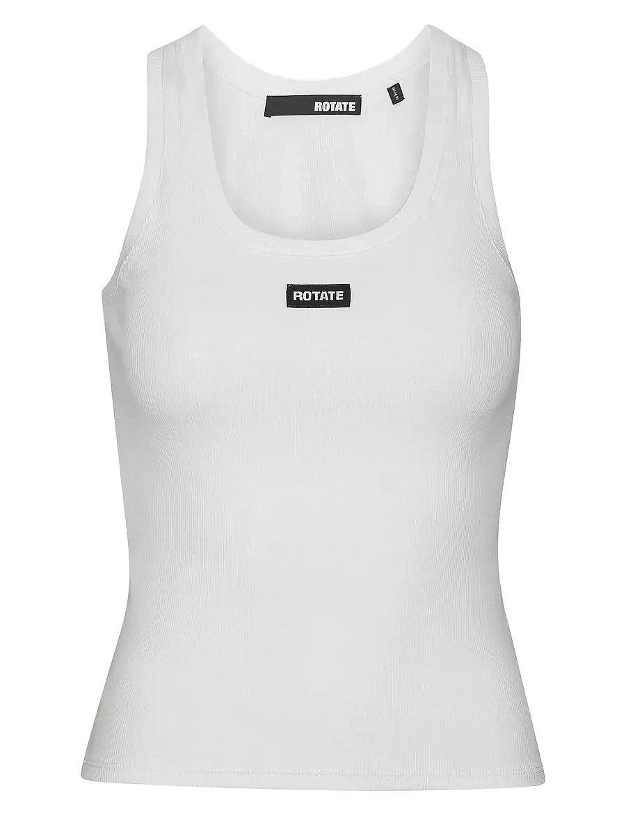 ROTATE - BASIC TANK TOP - Ärmellose tops - bright white - 1
