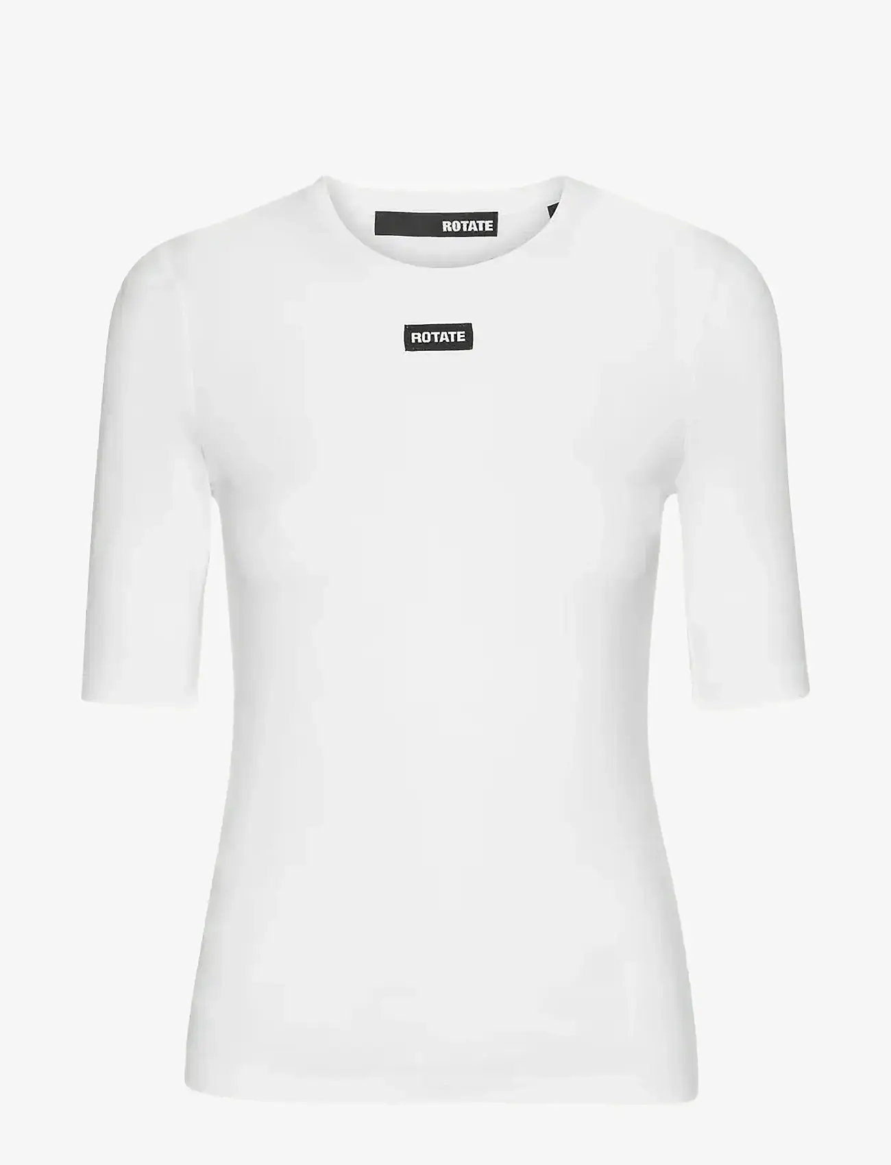ROTATE Birger Christensen - SHORT SLEEVE T-SHIRT - t-shirts - bright white - 1