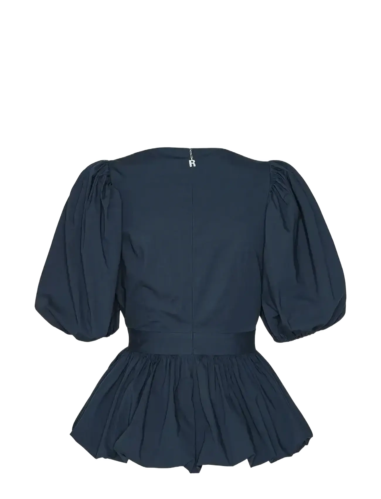 ROTATE - PUFF SLEEVE BUBBLE TOP - kortärmade blusar - navy blazer - 2