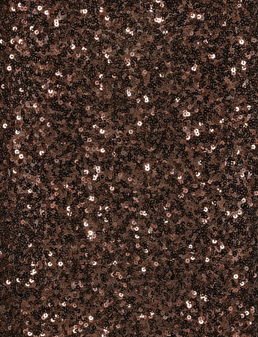 ROTATE - SEQUIN PENCIL SKIRT - sequin skirts - chicory coffee - 5