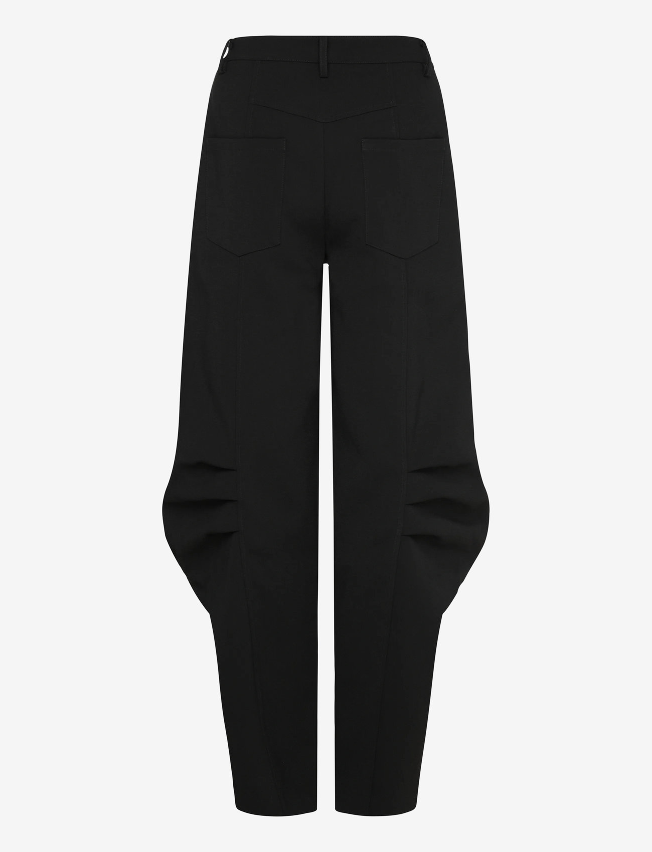 ROTATE Birger Christensen - SUITING CARGO PANTS - barrel-hosen - black - 2