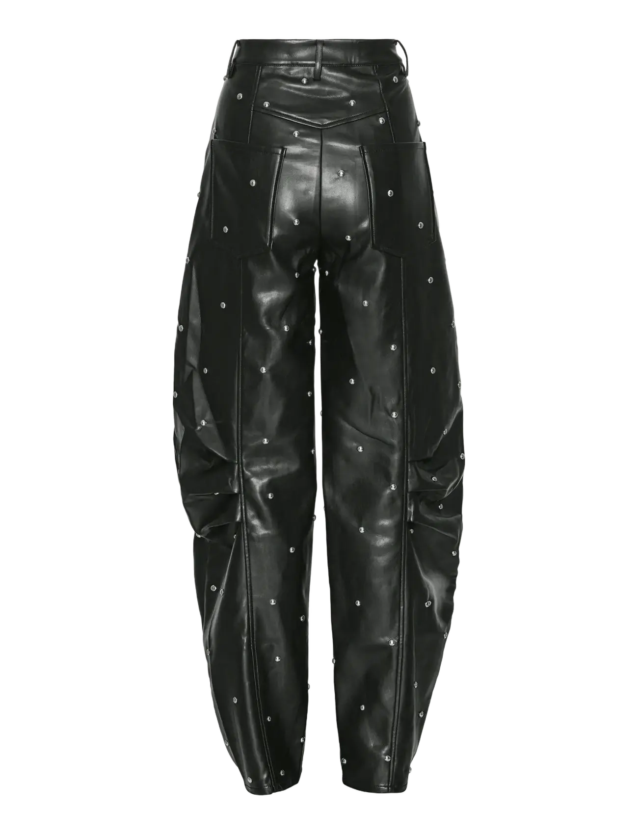 ROTATE - STUDED CARGO PANTS - hosen - black - 2