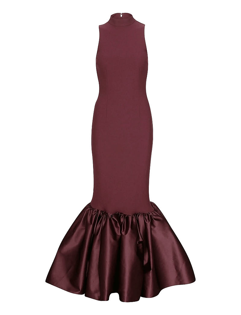 ROTATE Birger Christensen - FITTED MAXI DRESS - aftenkjoler - zinfandel - 1