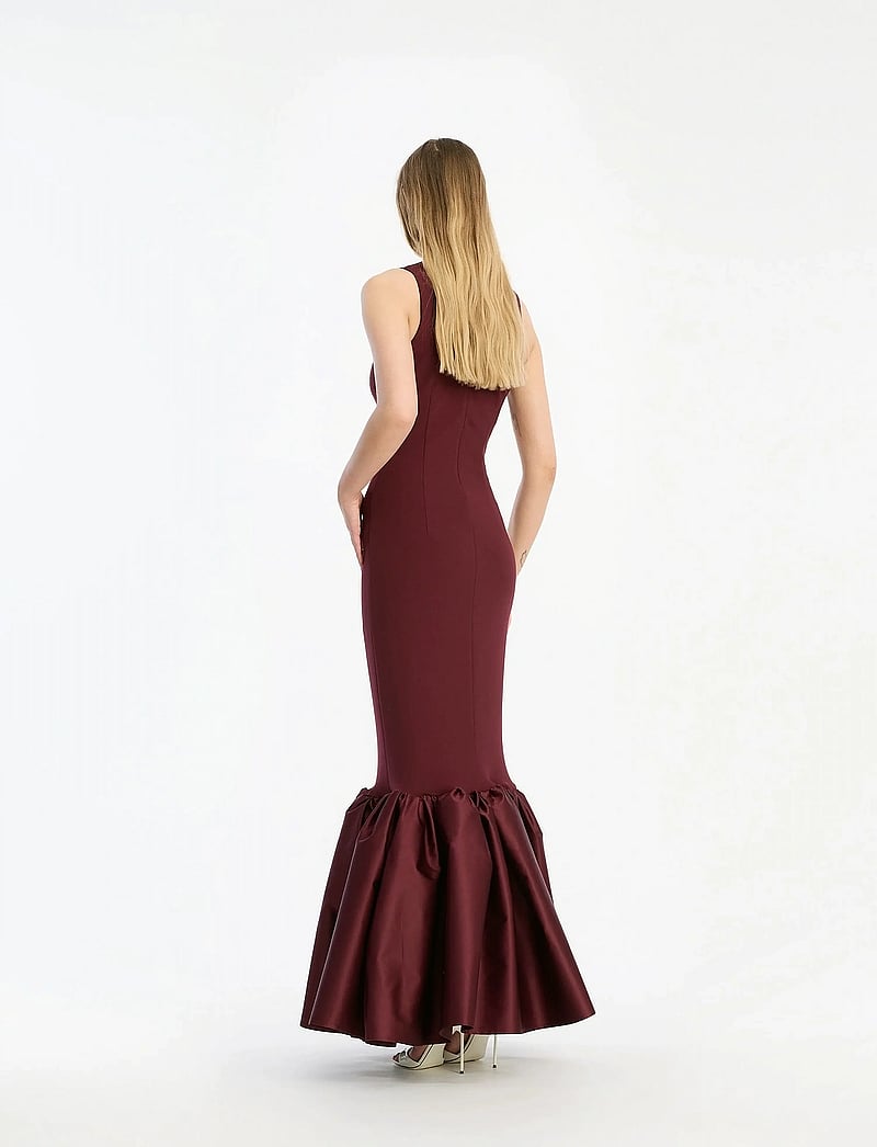 ROTATE Birger Christensen - FITTED MAXI DRESS - aftenkjoler - zinfandel - 3