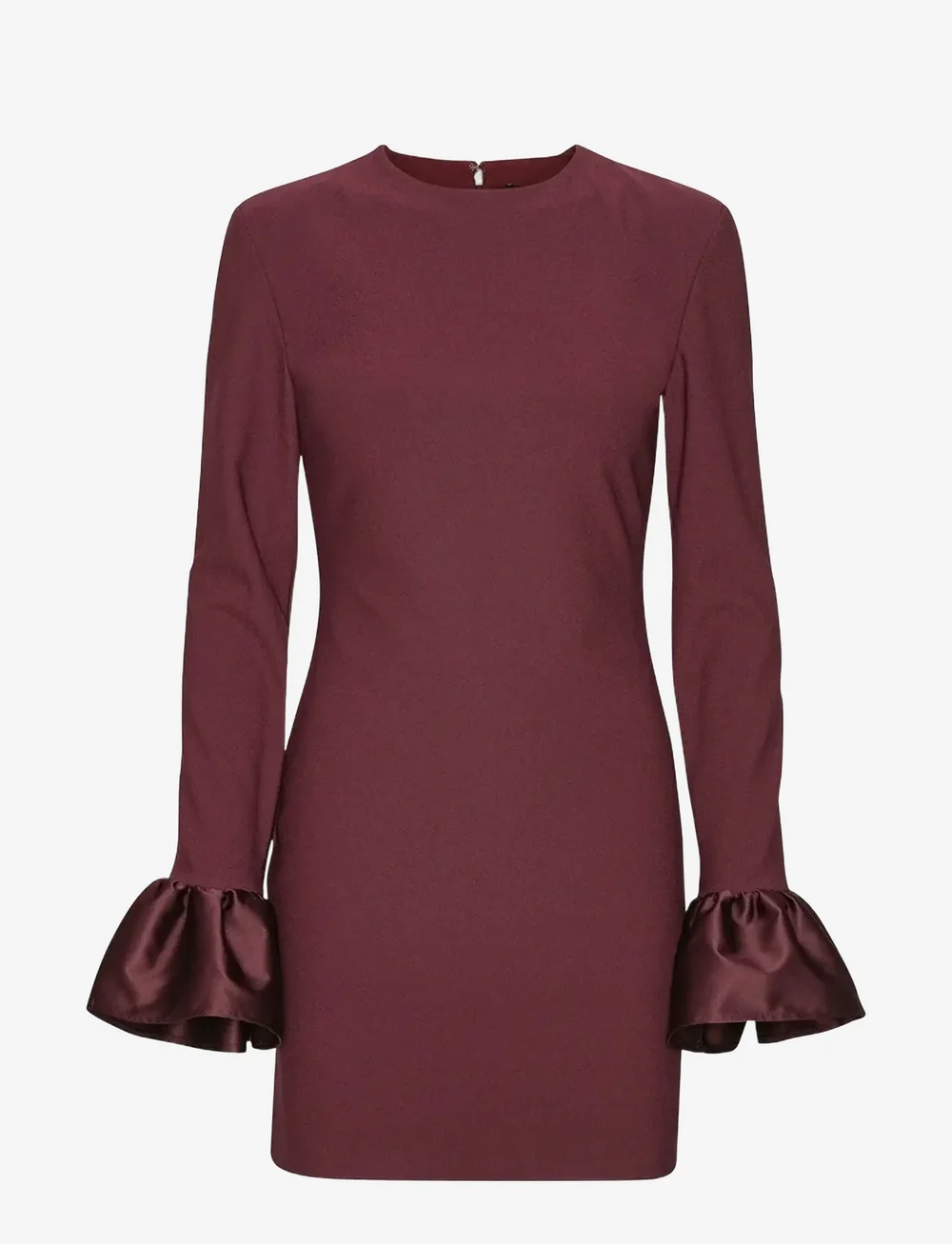 ROTATE Birger Christensen - FRILL SLEEVED MINI DRESS - partykleider - zinfandel - 1