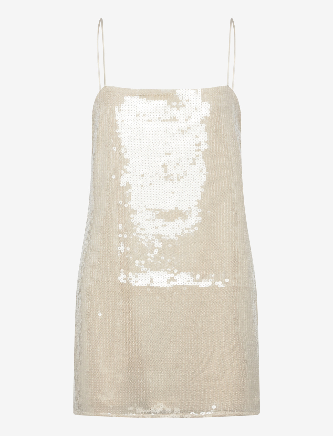 ROTATE Birger Christensen - SEQUIN MINI DRESS - paillettenkleider - egret - 0