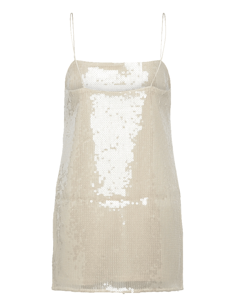 ROTATE Birger Christensen - SEQUIN MINI DRESS - paillettenkleider - egret - 1