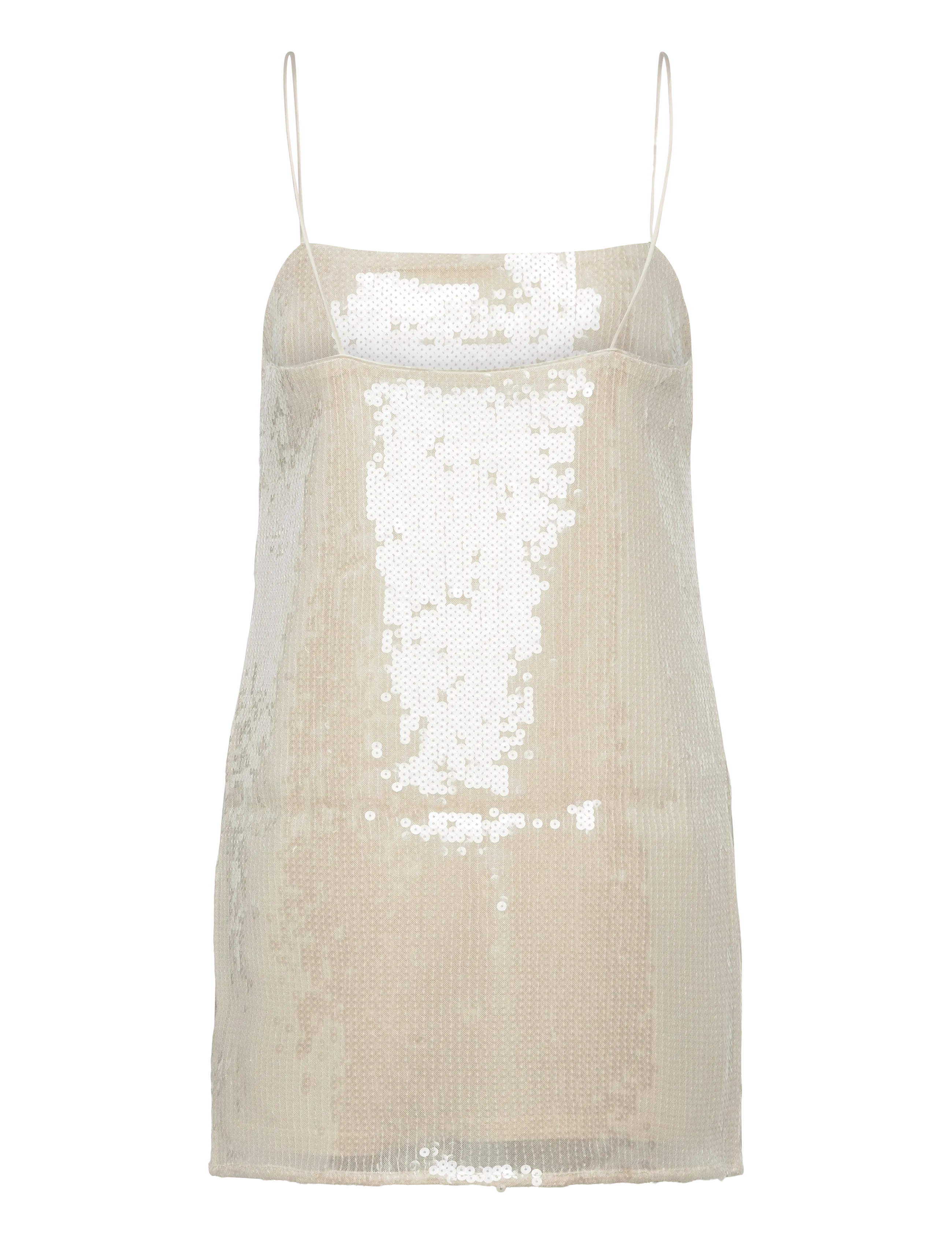 ROTATE - SEQUIN MINI DRESS - egret - 1