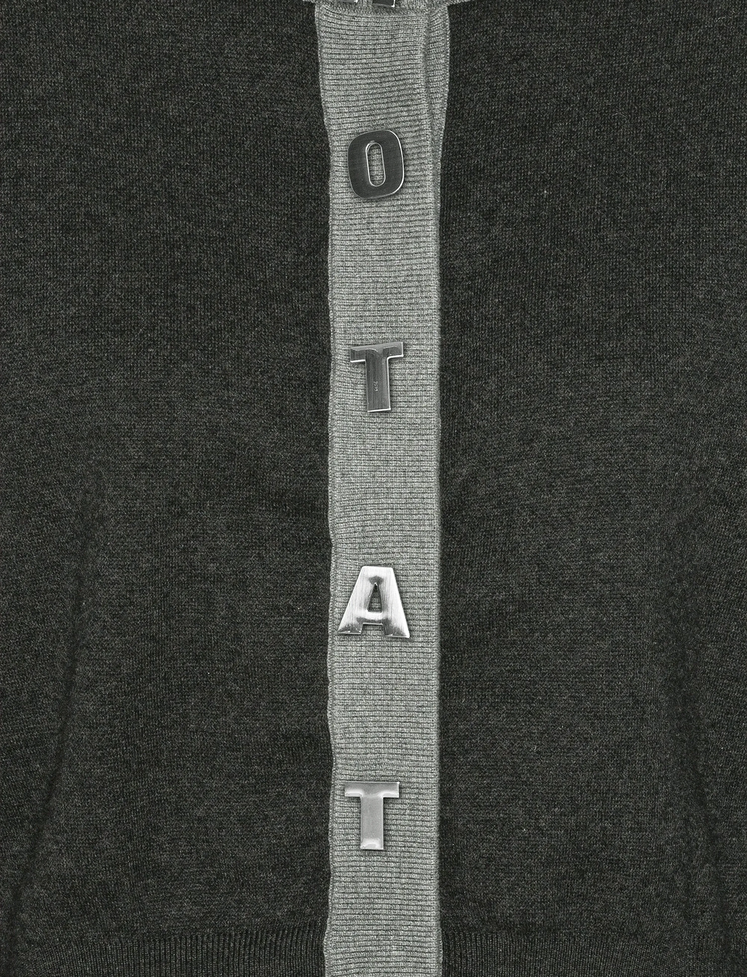 ROTATE - FIRM KNIT CARDIGAN - phantom comb. - 5