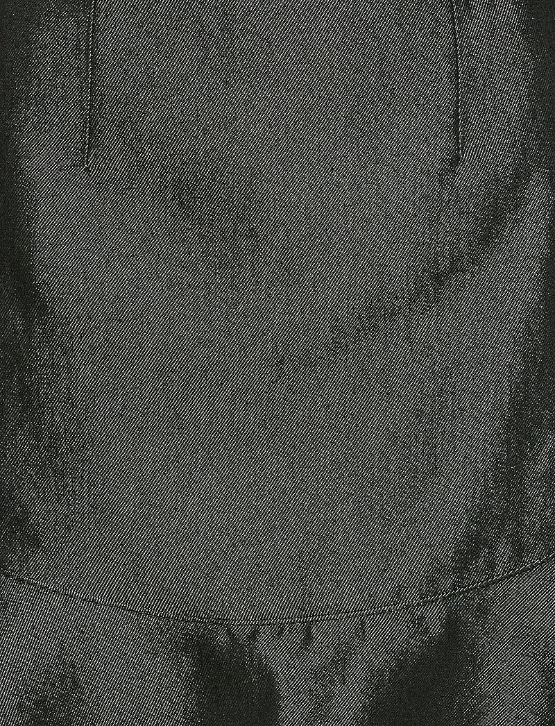 ROTATE Birger Christensen - DENIM MINI RUFFLE SKIRT - korta kjolar - black - 5