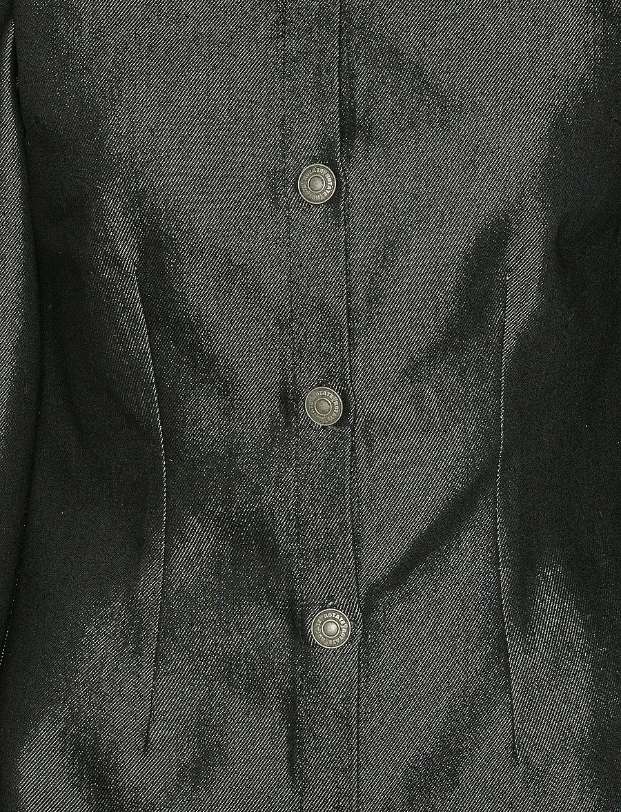 ROTATE - DENIM FITTED SHIRT - jeanshemden - black - 5