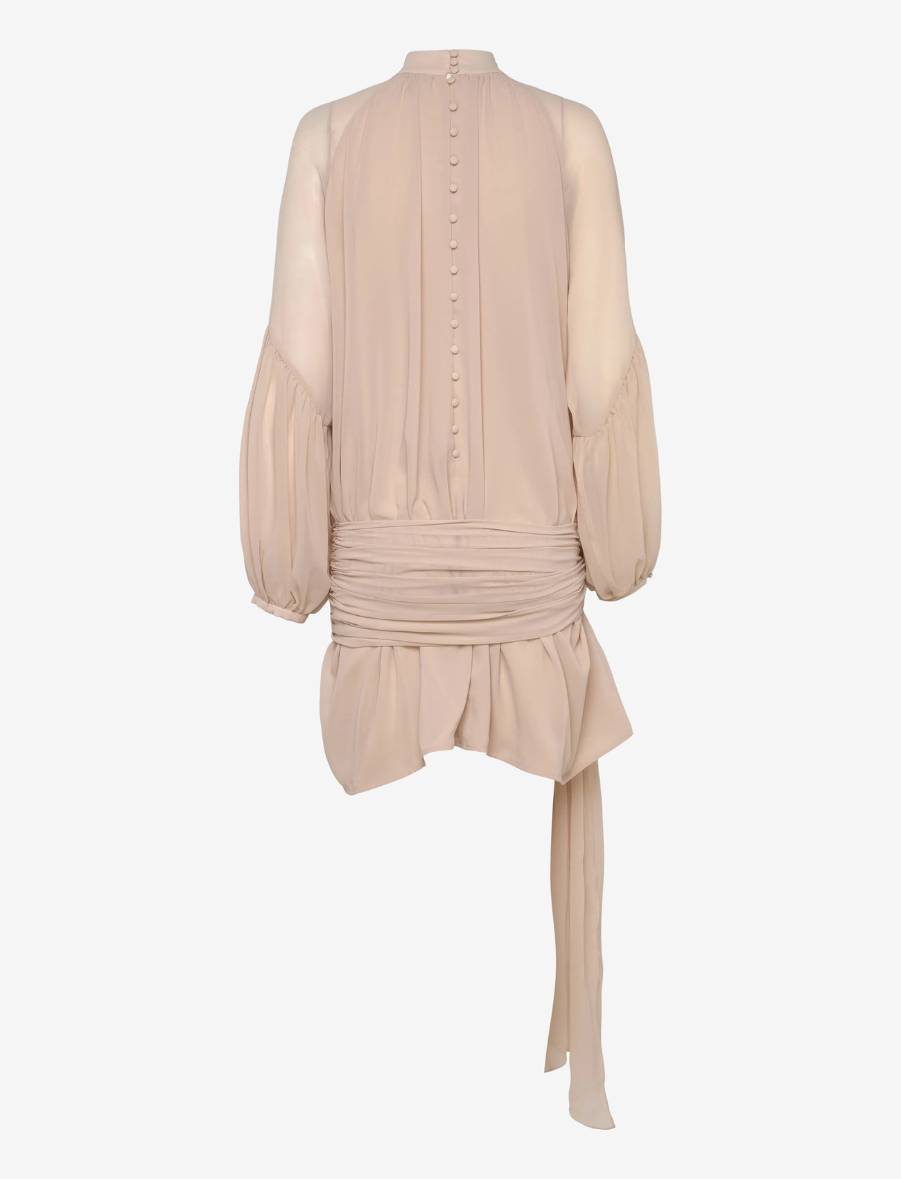 ROTATE - CHIFFON STRAP TIE DRESS - vakarinės suknelės - nougat - 2