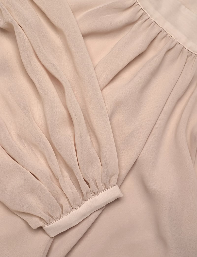 ROTATE - CHIFFON STRAP TIE DRESS - vakarinės suknelės - nougat - 5