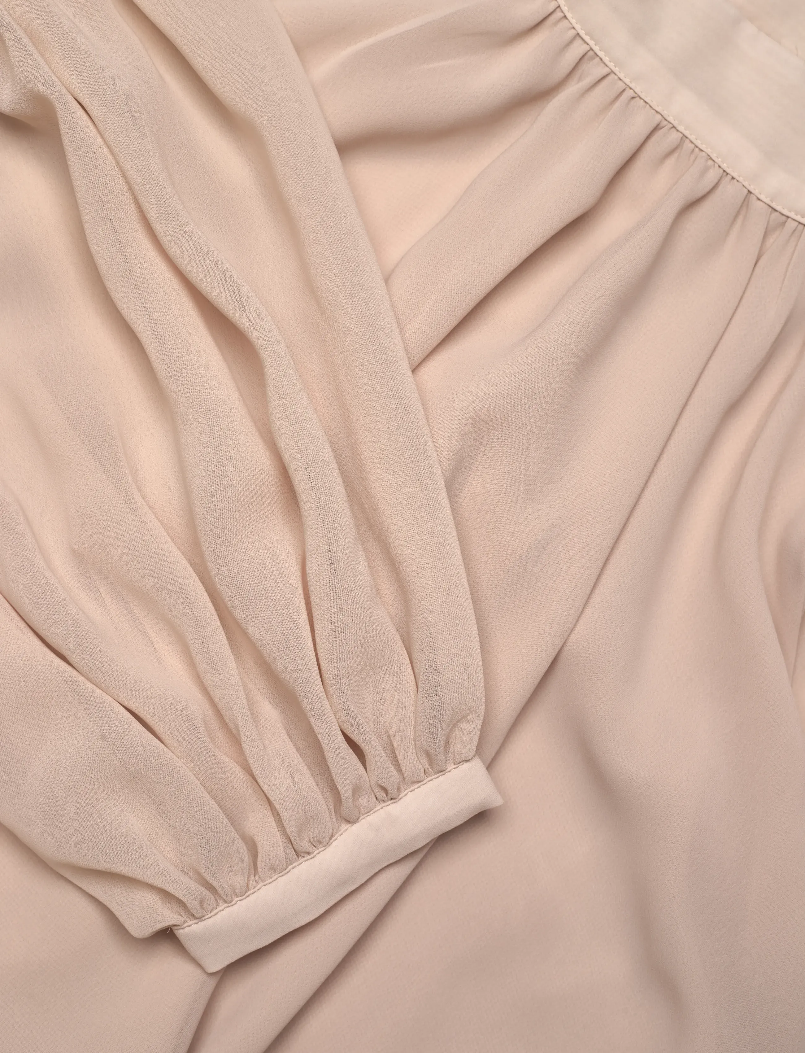 ROTATE - CHIFFON STRAP TIE DRESS - festklänningar - nougat - 5