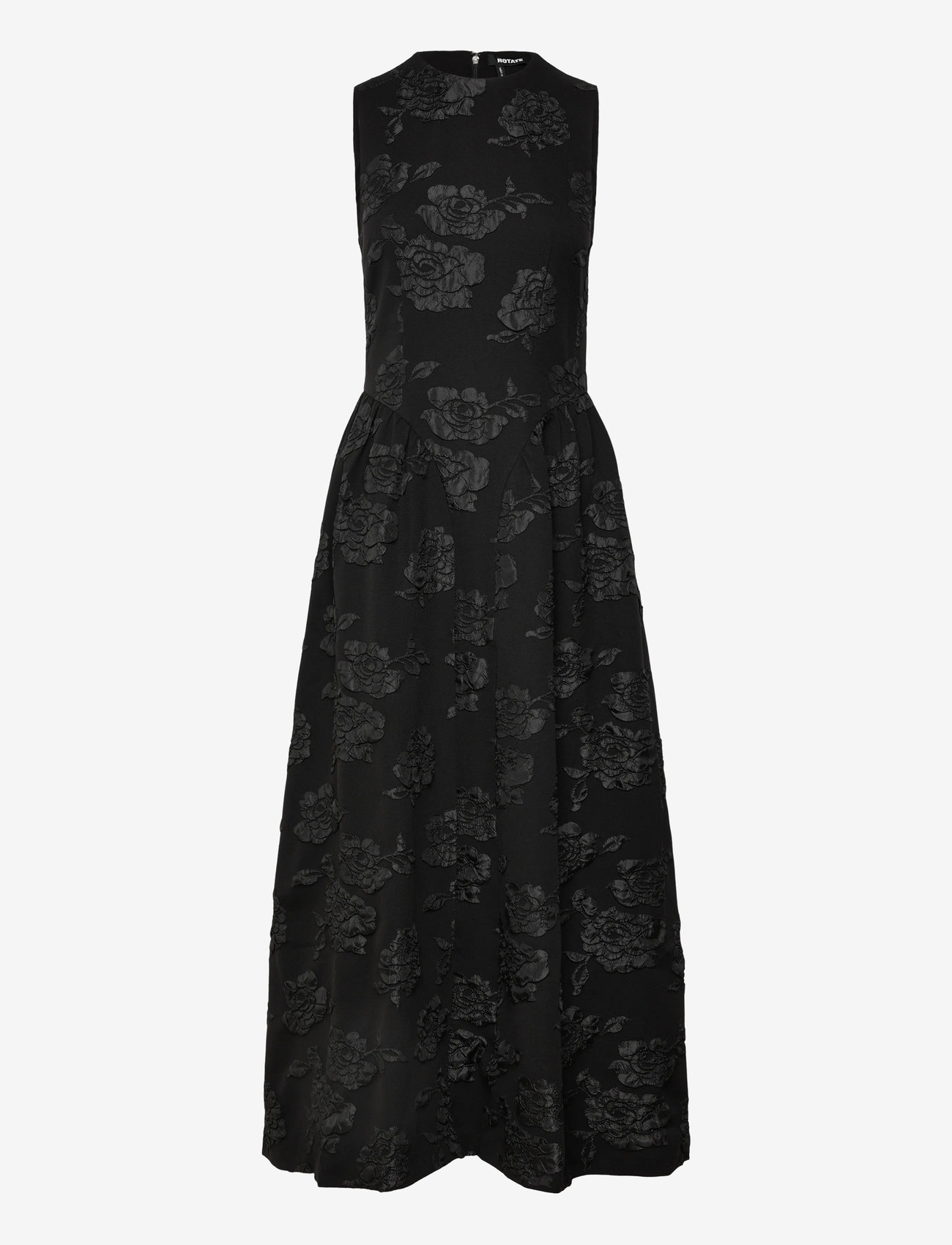 ROTATE Birger Christensen - JACQUARD MIDI DRESS - black - 1