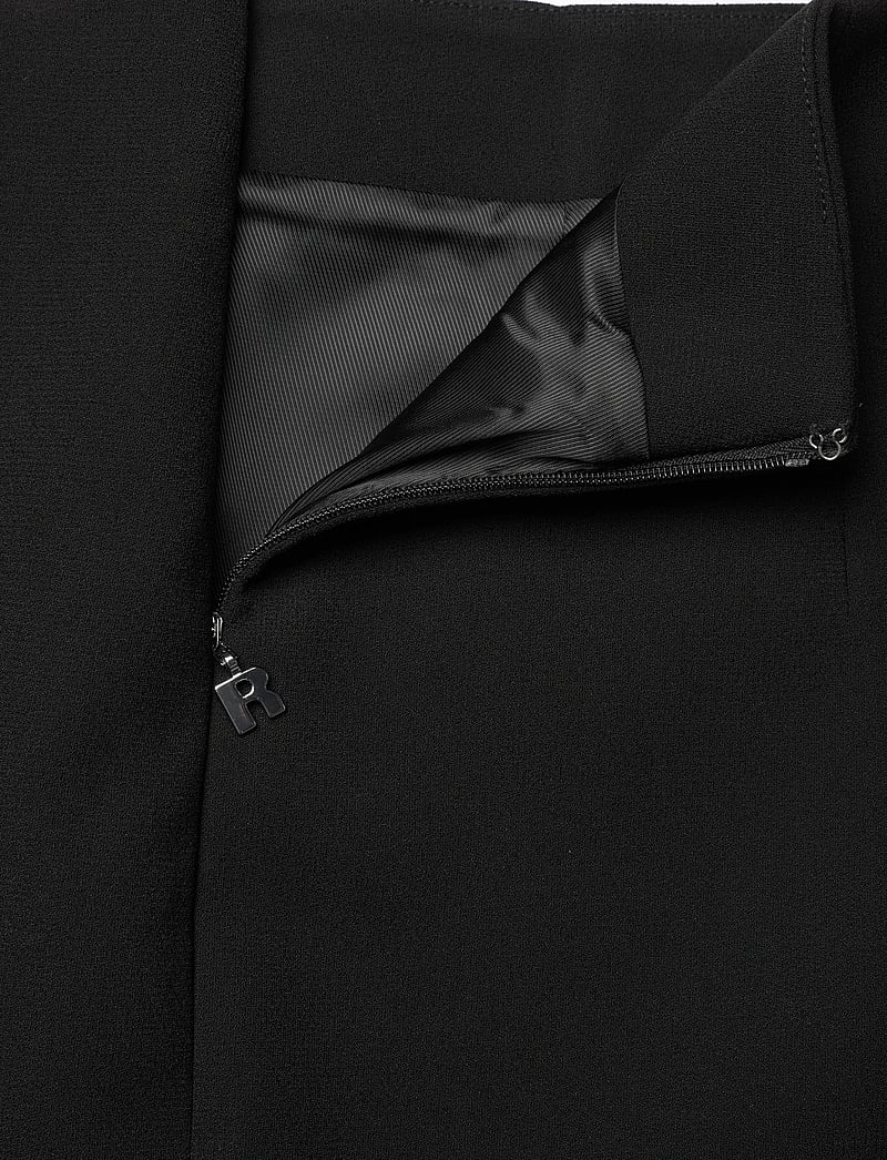 ROTATE Birger Christensen - SUITING MINI RUFFLE SKIRT - korte nederdele - black - 2