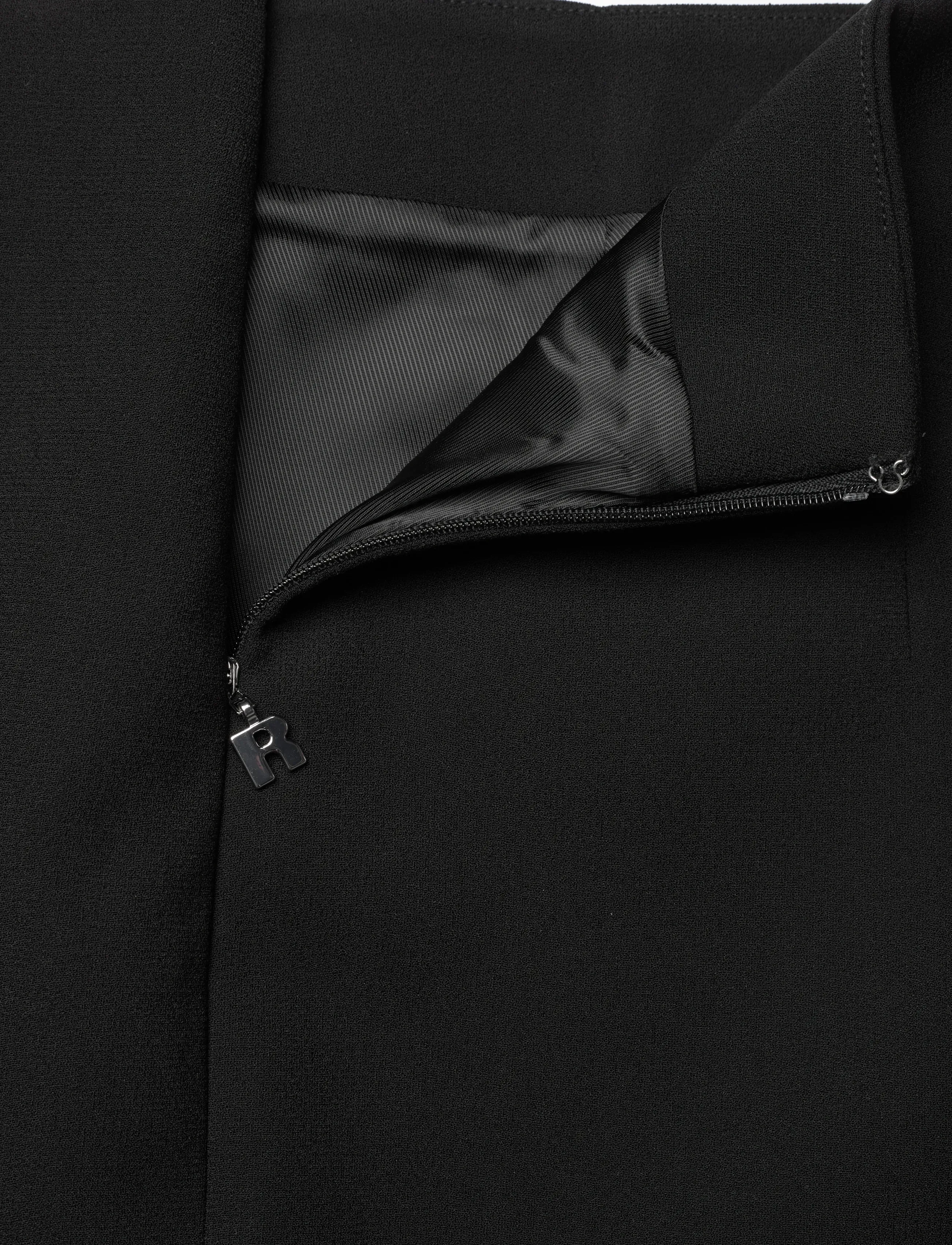 ROTATE - SUITING MINI RUFFLE SKIRT - black - 2
