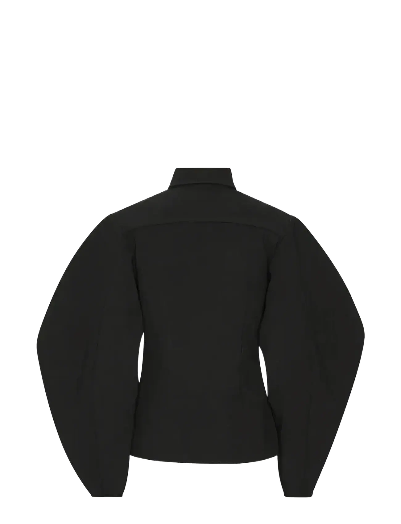 ROTATE - SUITING FITTED SHIRT - long-sleeved shirts - black - 2