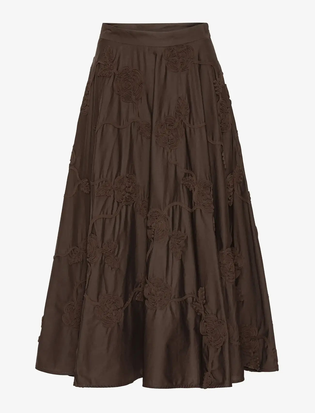 ROTATE Birger Christensen - FLOWER MAXI SKIRT - maxi skirts - molÉ - 1