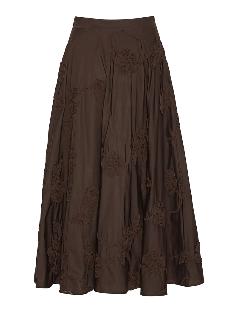 ROTATE Birger Christensen - FLOWER MAXI SKIRT - maxi skirts - molÉ - 2