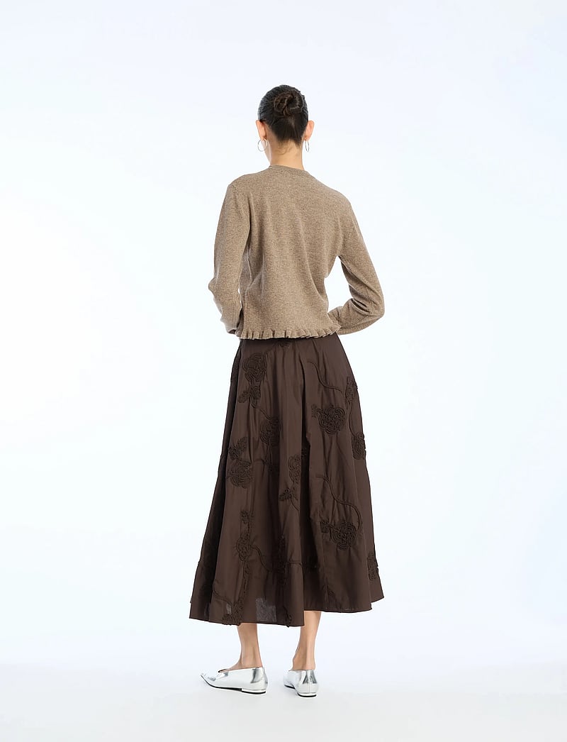 ROTATE Birger Christensen - FLOWER MAXI SKIRT - maxi skirts - molÉ - 3