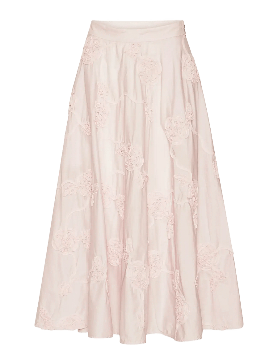 ROTATE - FLOWER MAXI SKIRT - maksihameet - orchid ice - 1