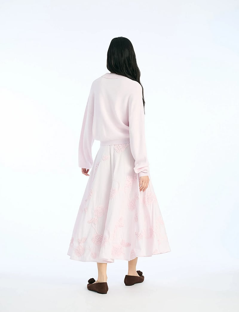 ROTATE Birger Christensen - FLOWER MAXI SKIRT - maxi skirts - orchid ice - 3