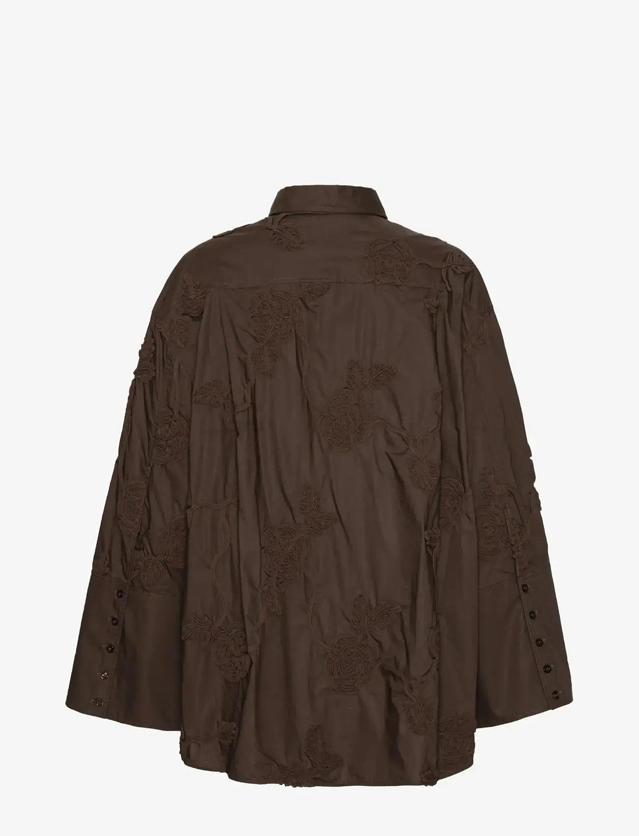 ROTATE Birger Christensen - FLOWER OVERSIZED SHIRT - jeansskjortor - molÉ - 2