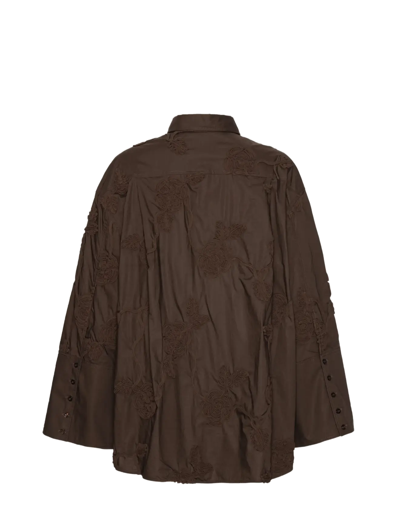 ROTATE - FLOWER OVERSIZED SHIRT - langärmlige hemden - molÉ - 2