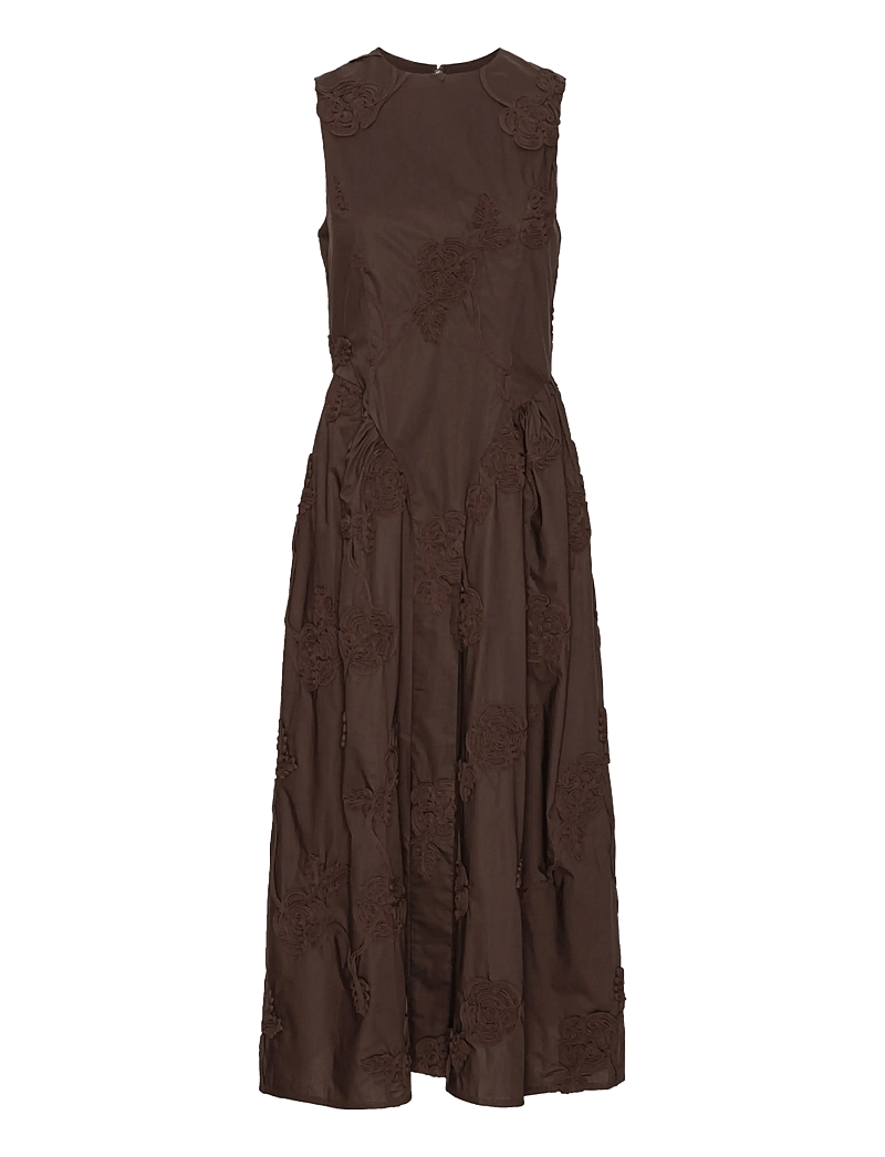ROTATE - FLOWER MIDI DRESS - midi dresses - molÉ - 1