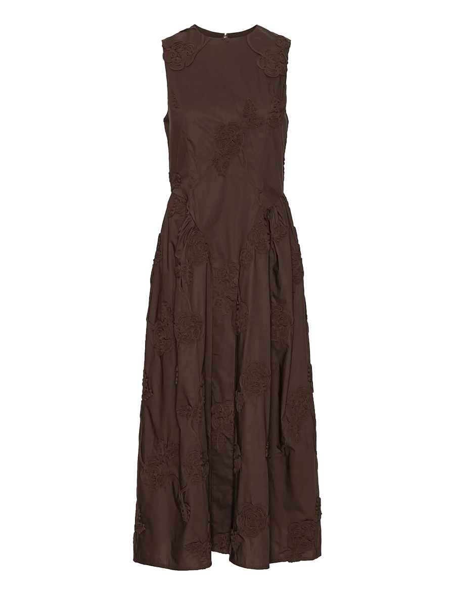 ROTATE - FLOWER MIDI DRESS - midikleidid - molÉ - 1