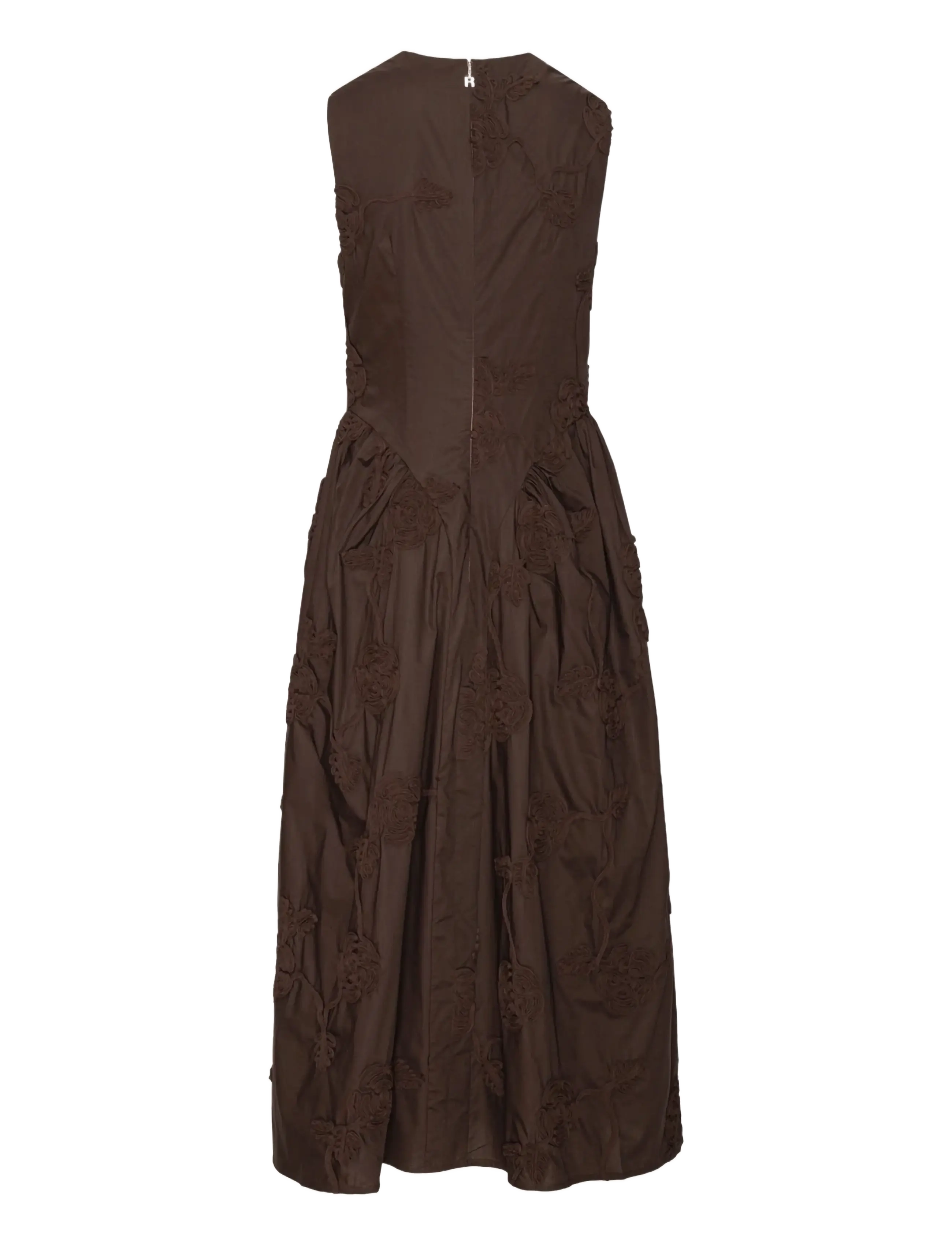 ROTATE - FLOWER MIDI DRESS - midikleidid - molÉ - 2