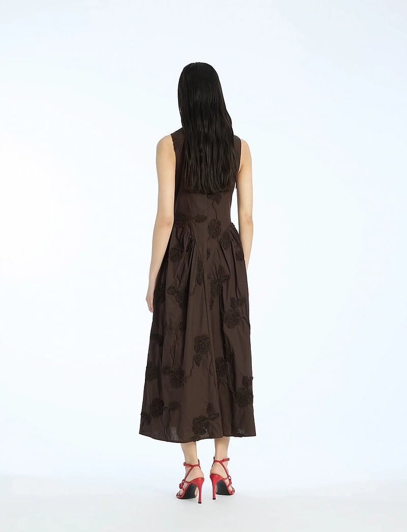 ROTATE - FLOWER MIDI DRESS - midi dresses - molÉ - 3