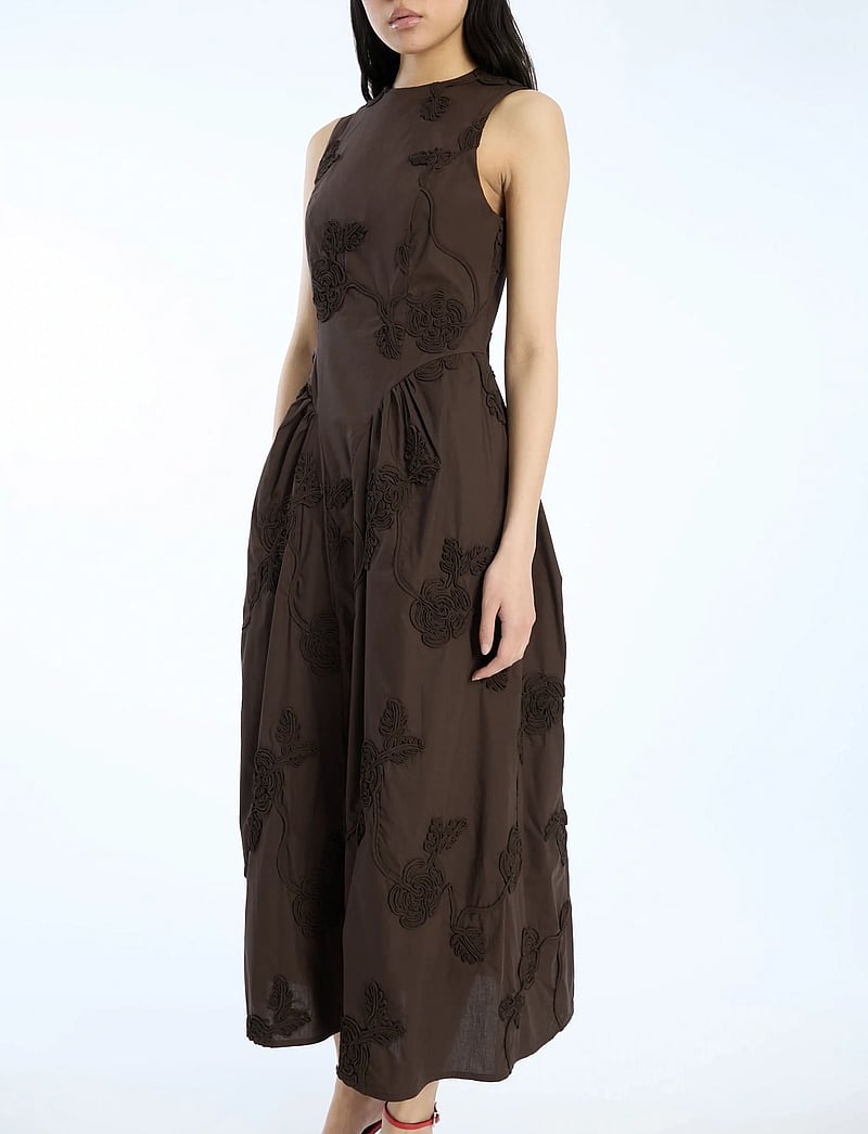 ROTATE - FLOWER MIDI DRESS - midi dresses - molÉ - 4