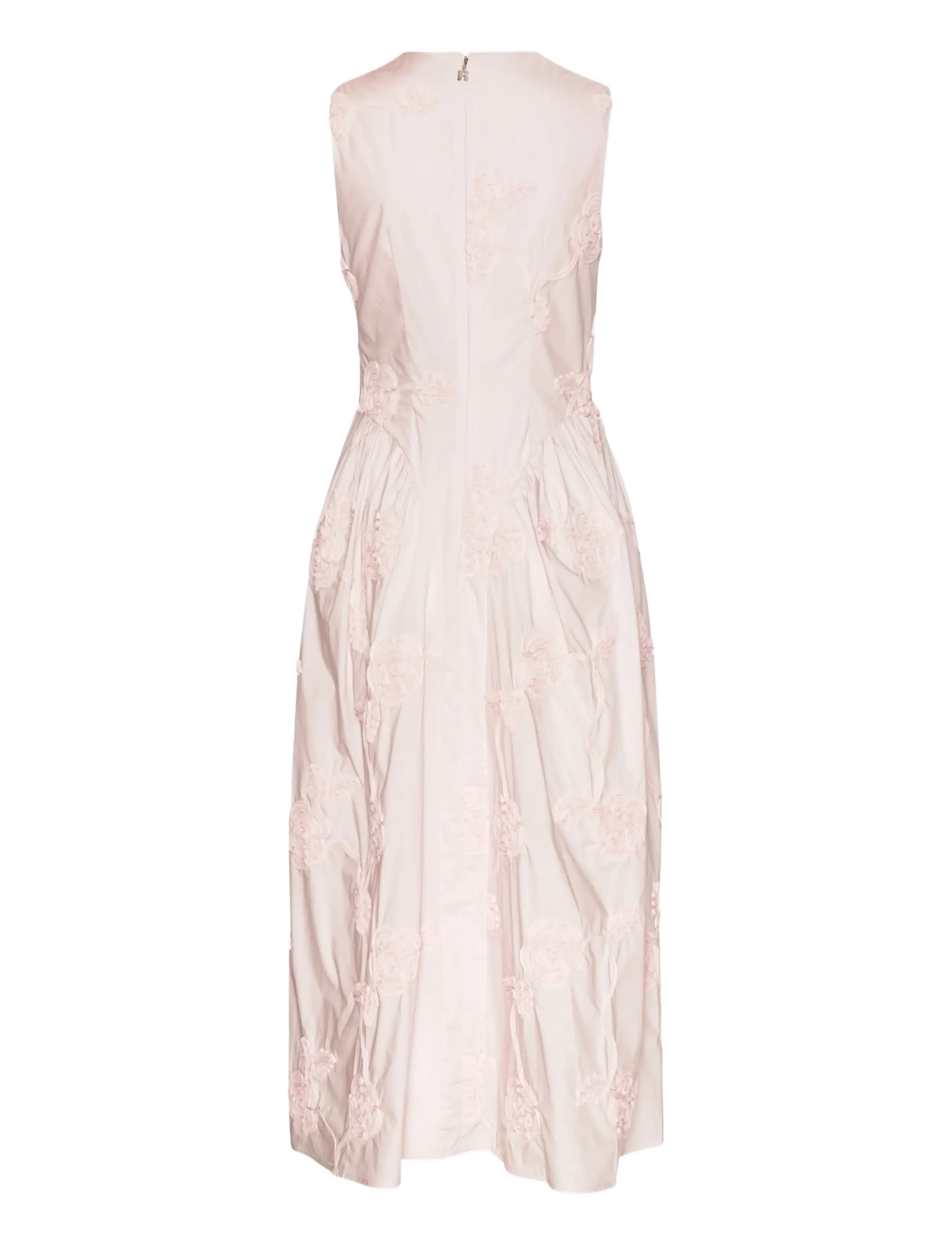 ROTATE - FLOWER MIDI DRESS - orchid ice - 2