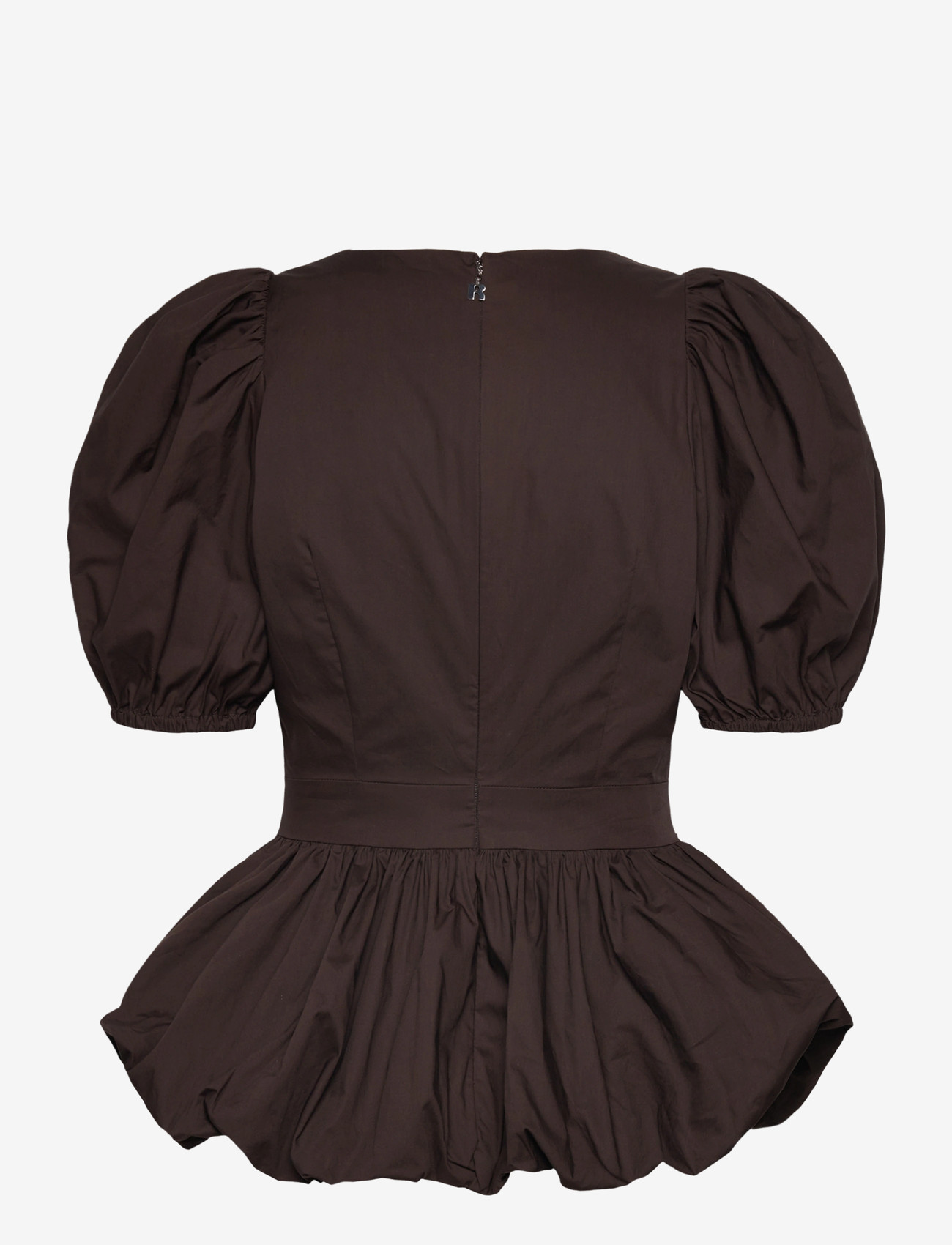 ROTATE Birger Christensen - PUFF SLEEVE BUBBLE TOP - t-särgid - molÉ - 1