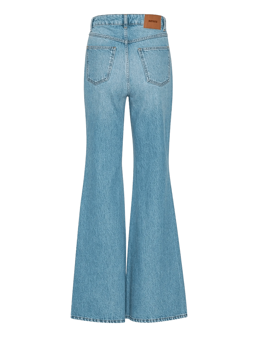 ROTATE - Flared highwaisted jeans - utsvängda jeans - hydrangea (blue) - 2