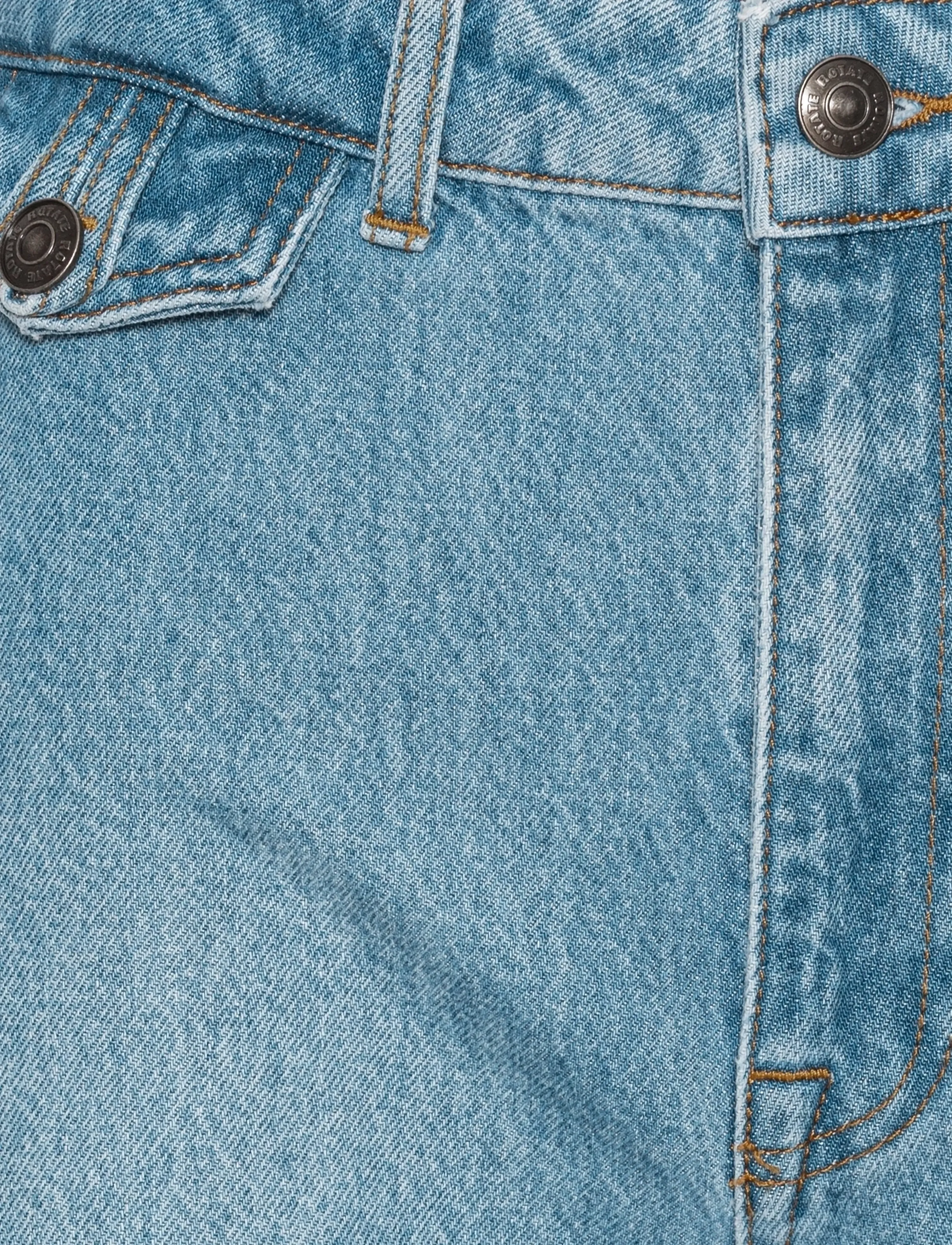 ROTATE - Flared highwaisted jeans - flared jeans - hydrangea (blue) - 5