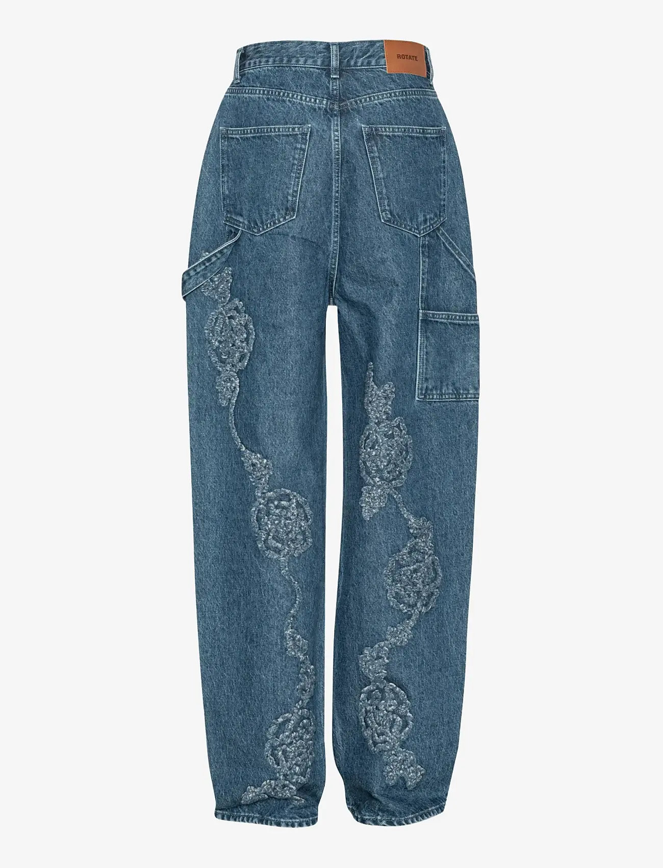 ROTATE Birger Christensen - DENIM BOYFRIEND JEANS - boyfriend jeans - medium blue denim - 2