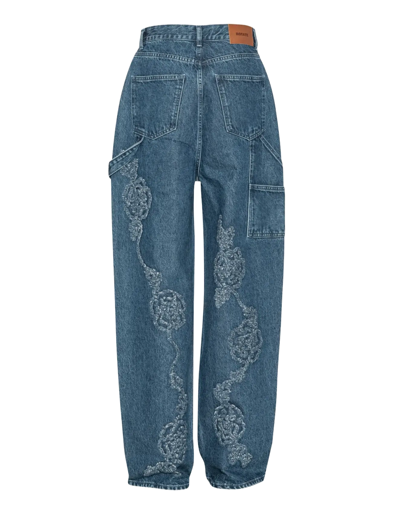 ROTATE - DENIM BOYFRIEND JEANS - dżinsy chłopaka - medium blue denim - 2
