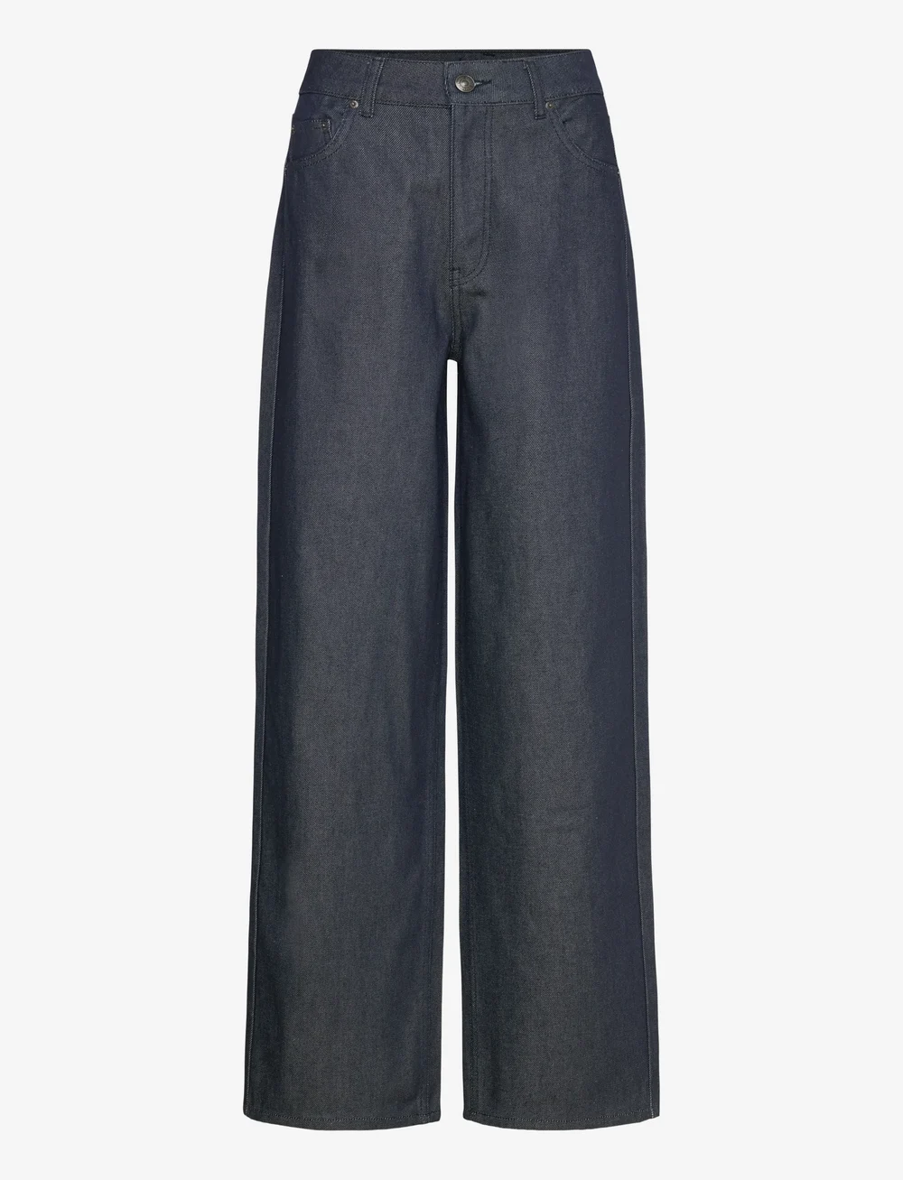 ROTATE Birger Christensen - WIDE LEG JEANS - brede jeans - dark blue denim - 1