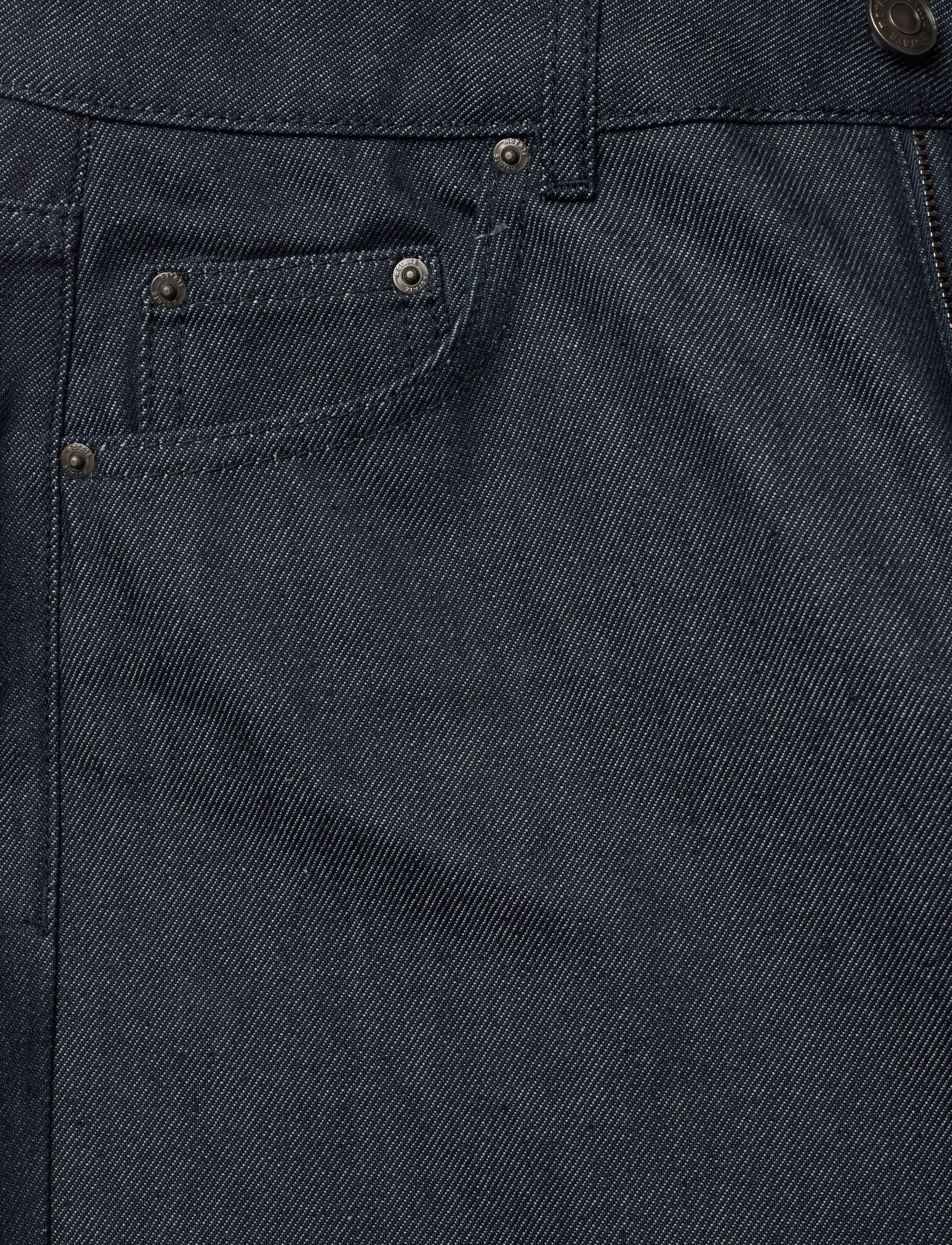 ROTATE - WIDE LEG JEANS - wide leg jeans - dark blue denim - 5