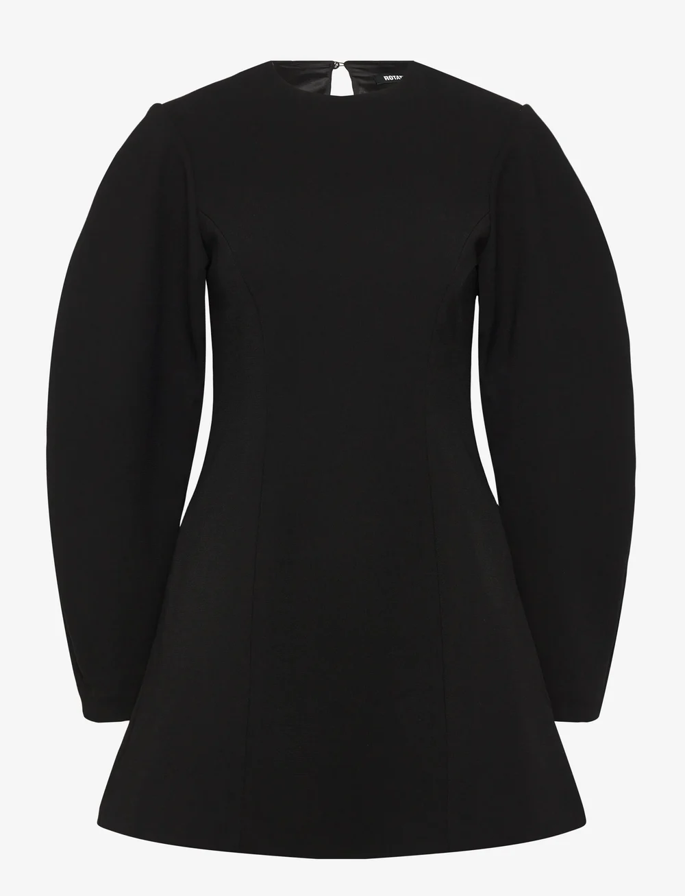 ROTATE Birger Christensen - SUITING FLARED MINI DRESS - cocktailkjoler - black - 1