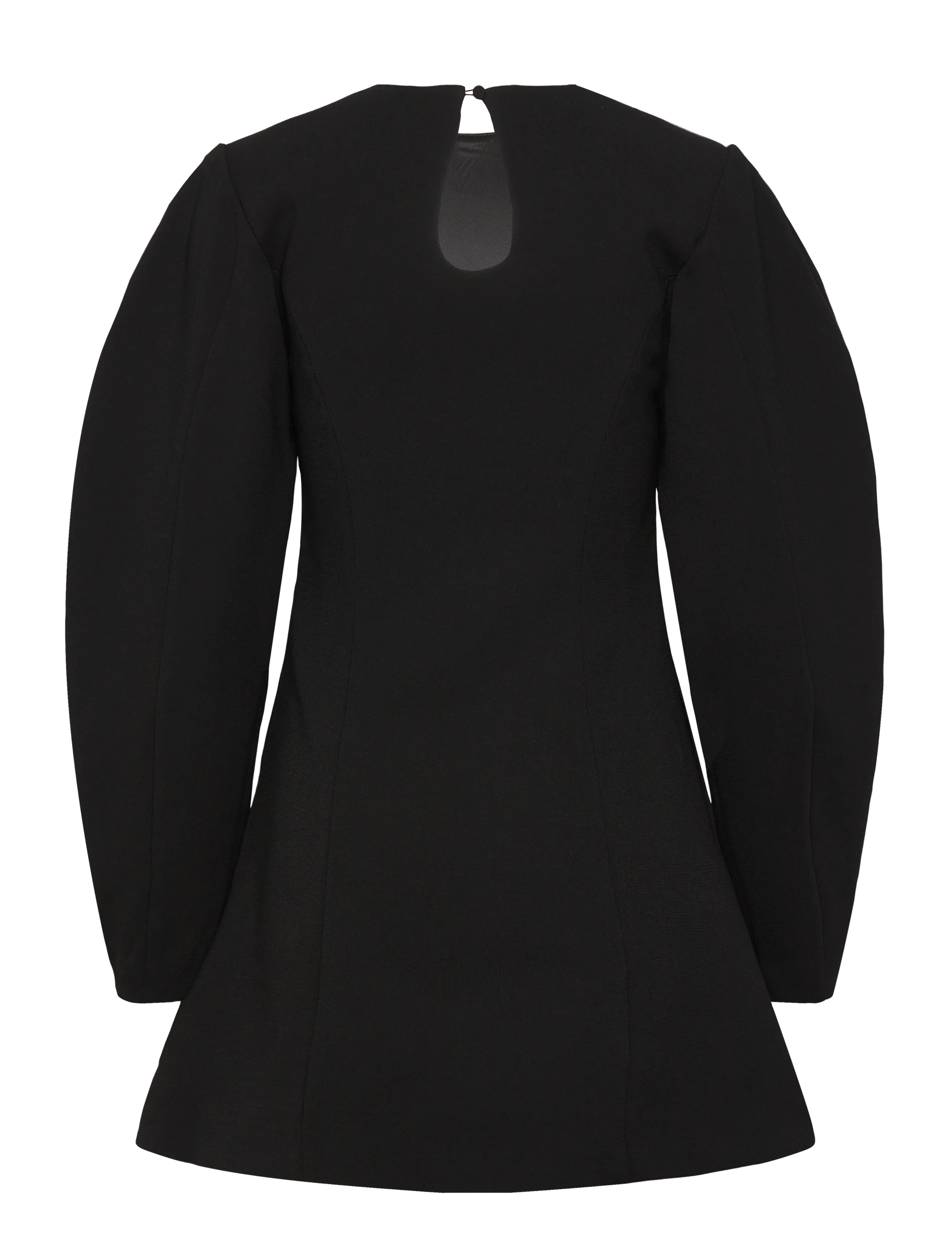 ROTATE - SUITING FLARED MINI DRESS - cocktail dresses - black - 2