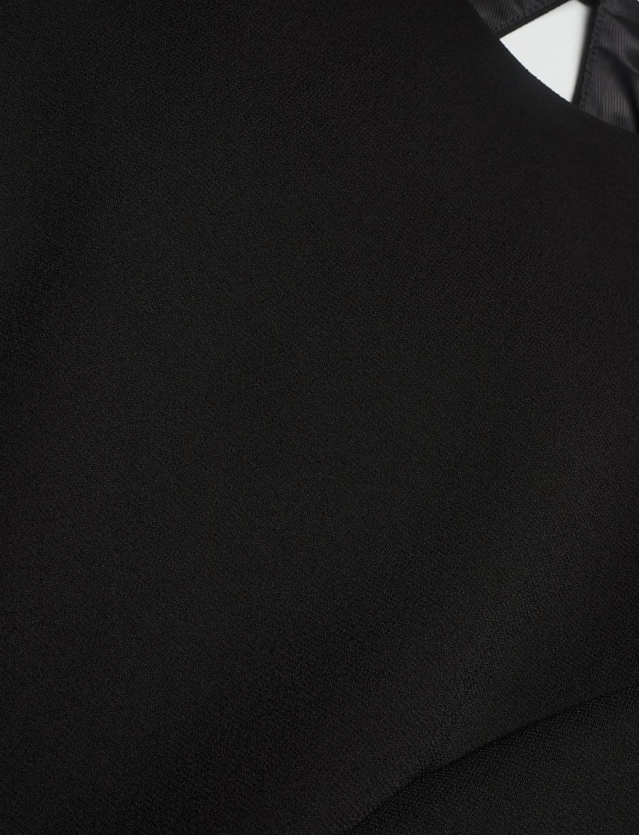 ROTATE - SUITING FLARED MINI DRESS - cocktail dresses - black - 5