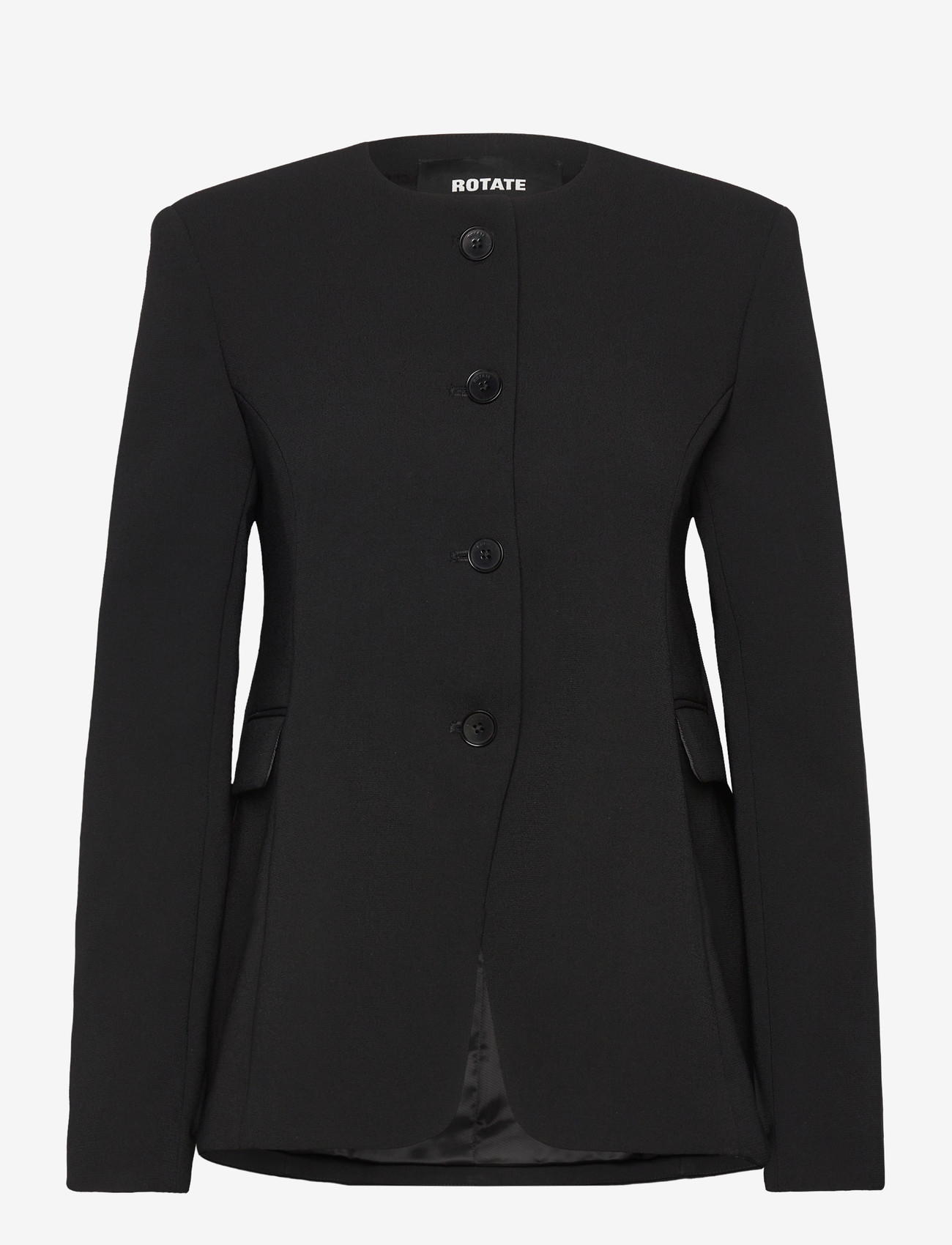 ROTATE - FLARED TAILORED JACKET - black - 0