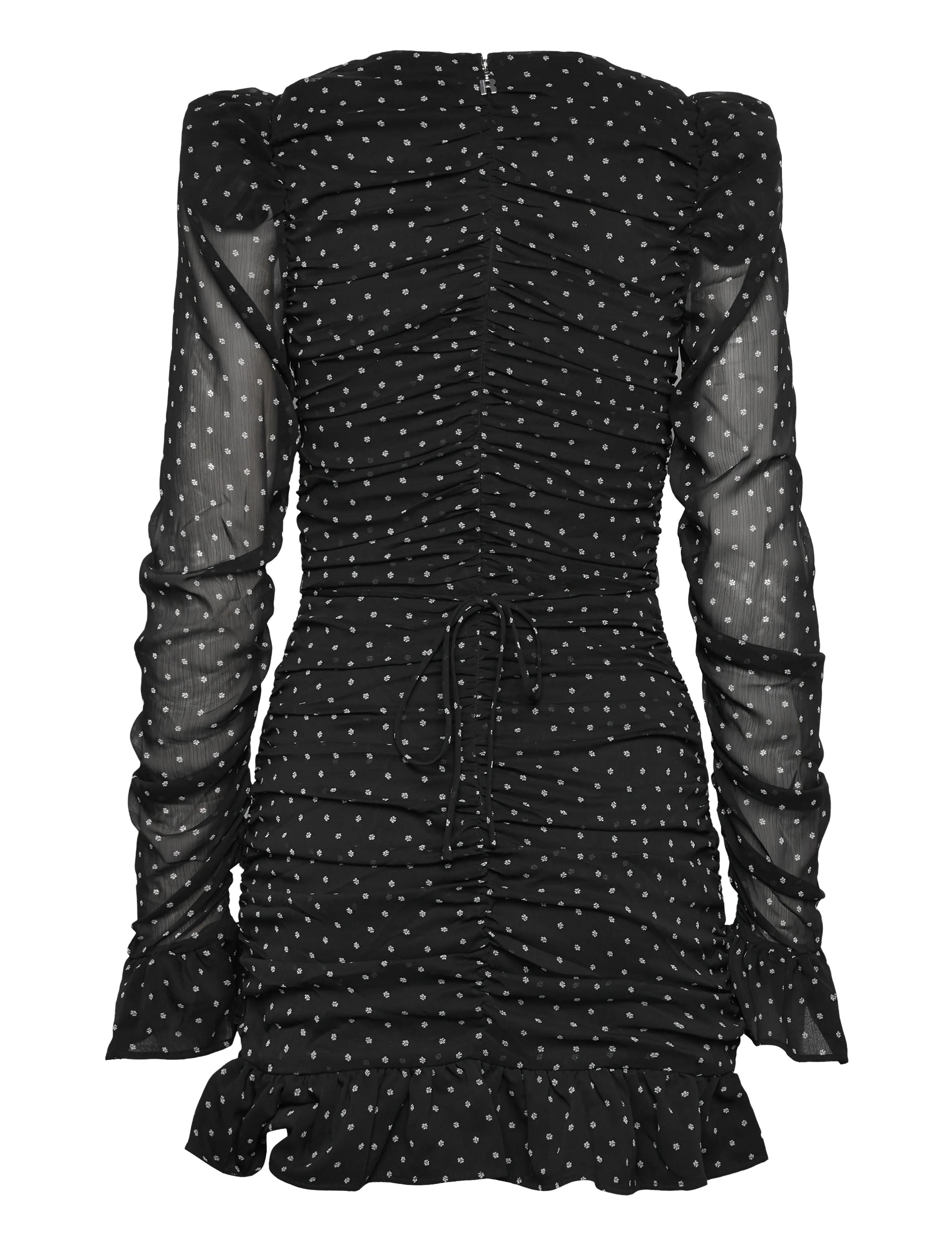ROTATE - PRINTED LONG-SLEEVE DRESS - cocktailkleider - 1000 black comb. - 1