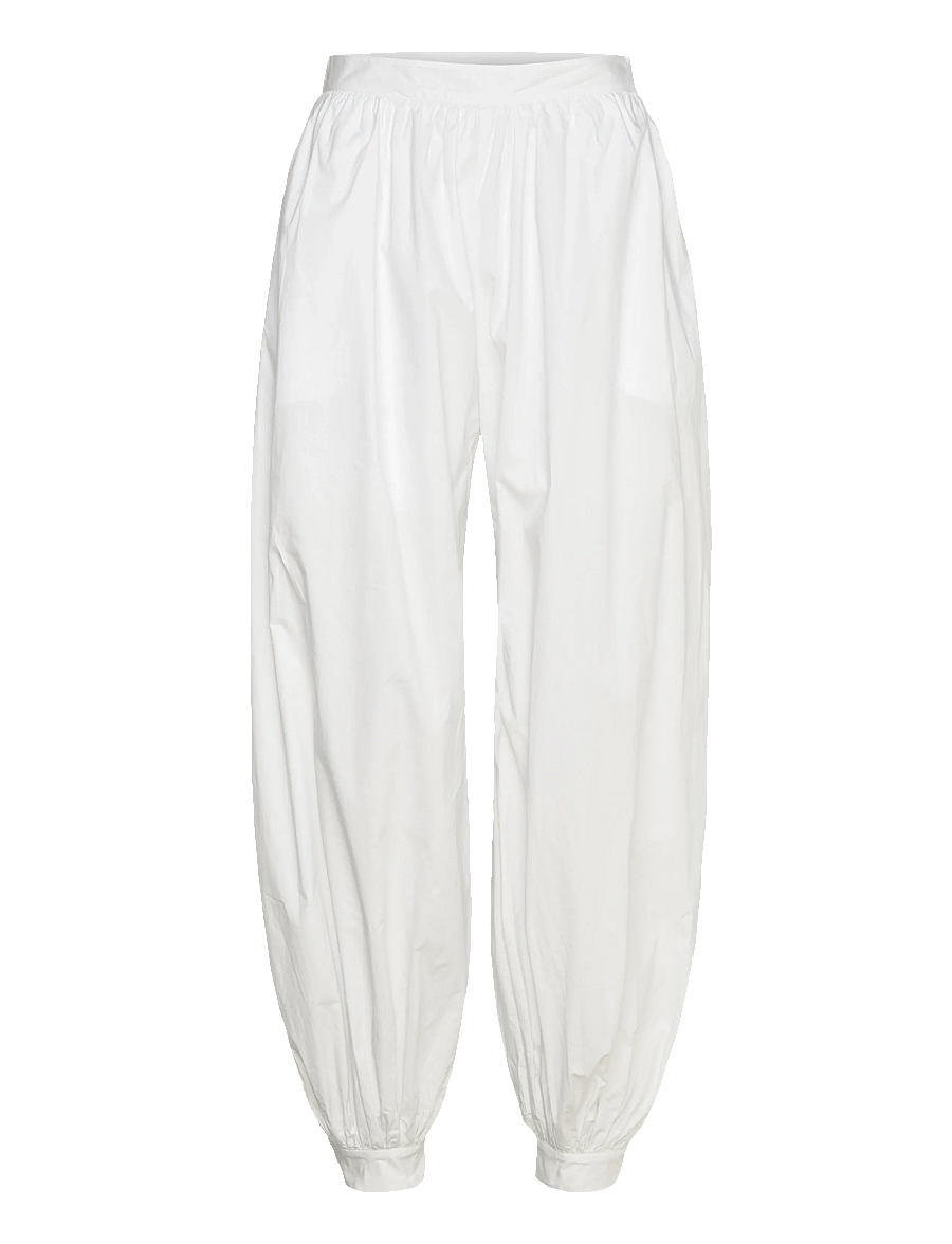 ROTATE - BALLOON PLEATED PANTS - bright white - 0